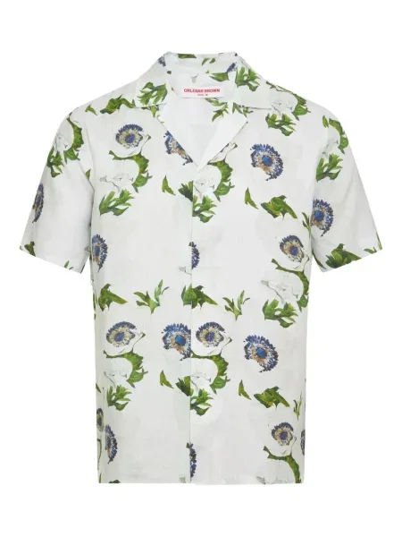Риза Orlebar Brown бяло
