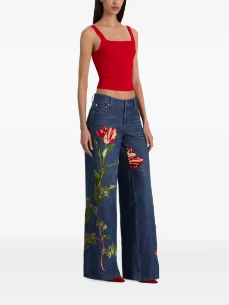 Top Alice + Olivia roșu