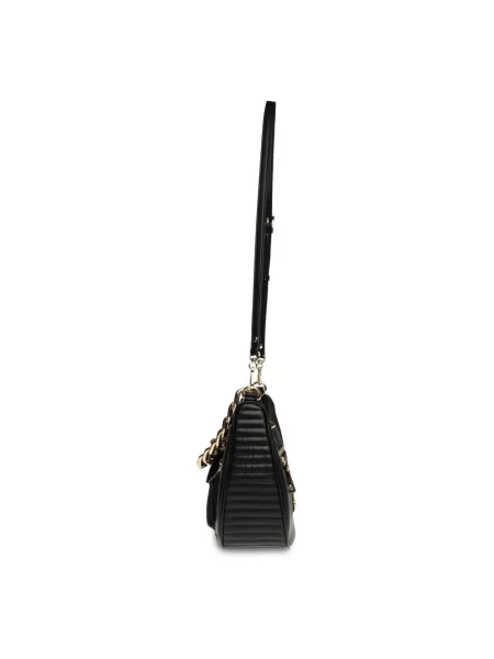 Torebka crossbody Steve Madden skórzana czarna