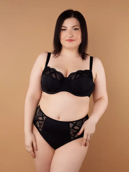 Бюстгальтер brabrabra поліамід/еластан чорний