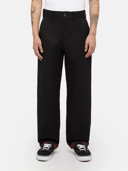 Штани повсякденні Dickies x Spitfire Flannel Cuff чорний