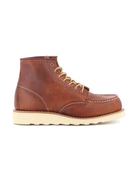 Buty do kostki Red Wing Shoes skórzane czerwone