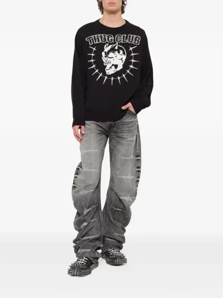 Pulover Thug Club negru
