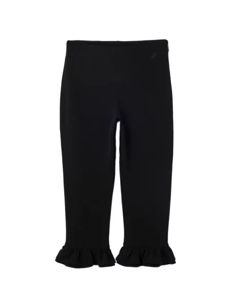 Pantaloni scurți Jacquemus cu volane negru