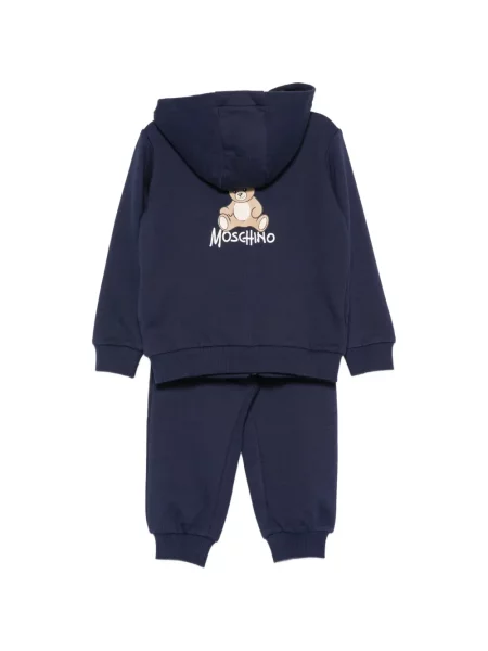 Komplet dresowy dziecięcy Moschino niebieski