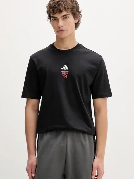 Tričko adidas The Anx Hoop černé