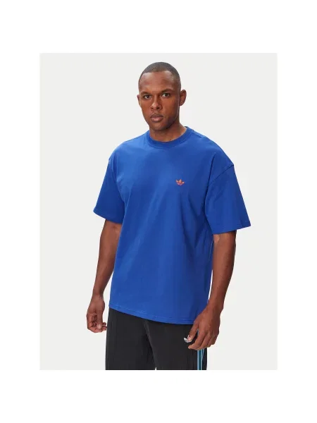 Adidas Majica Trefoil Essentials Loose Fit modra