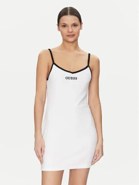 Guess Rochie de zi alb
