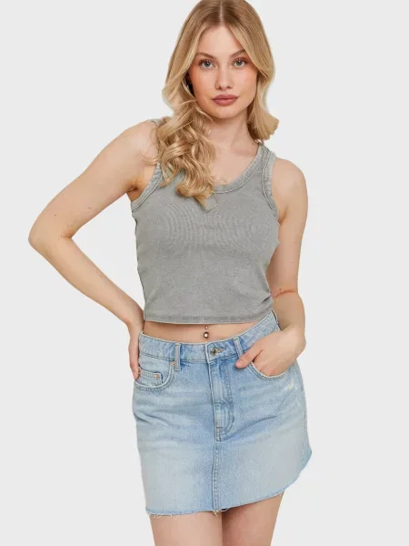 Джинсова спідниця Tally Weijl блакитна