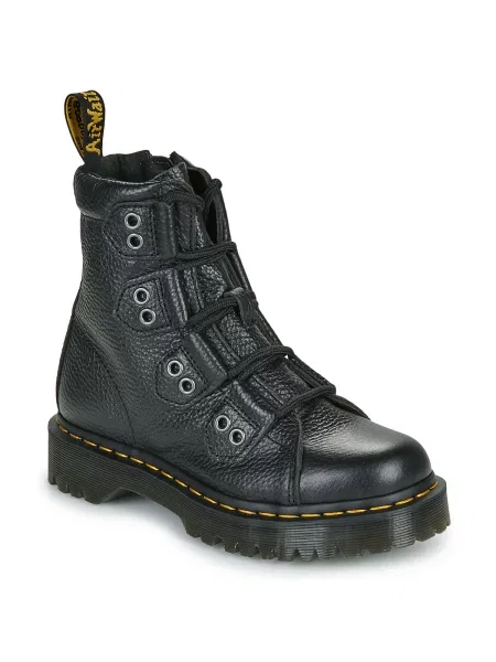 Gležnjarji Dr. Martens s čipko črna