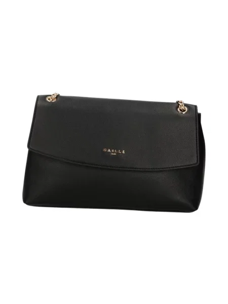 Torebka skórzana Gaëlle Paris skórzana czarna