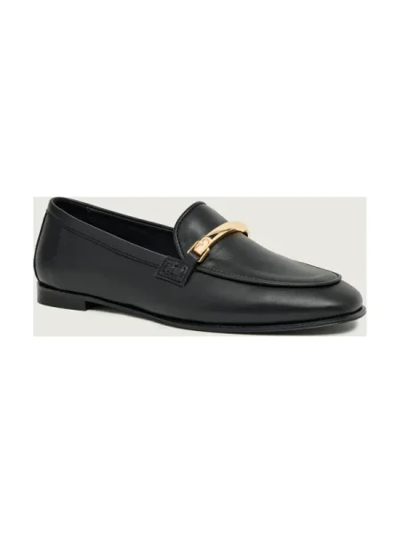 Furla De piele pantofi loafer FURLA HERITAGE negru