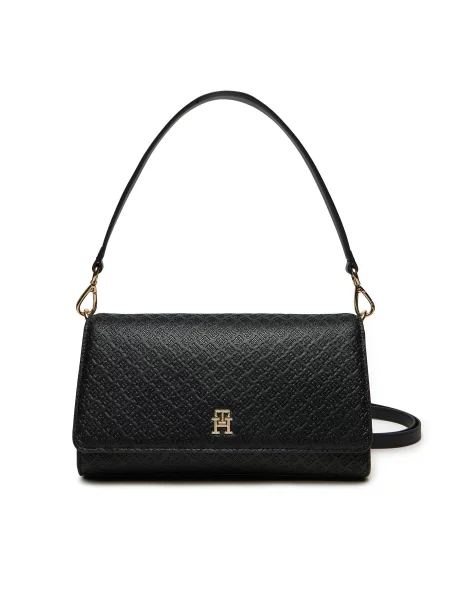 Crossbody torbica Tommy Hilfiger crna