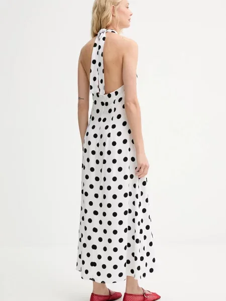 Сукня The Sleeper midi розкльошена білий