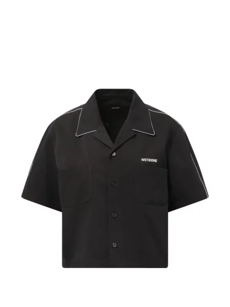 Cămașă We11done cu broderie negru