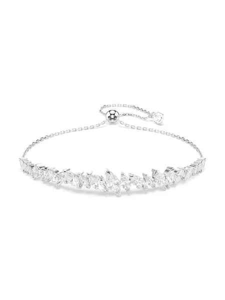 Swarovski zapestnica kovinska s kubičnim cirkonijem MESMERA