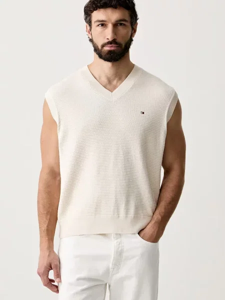 Pulover Tommy Hilfiger bej