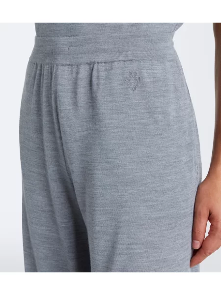 Pantaloni Gucci de lână gri