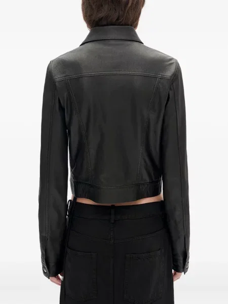 Geanta de piele Ann Demeulemeester negru