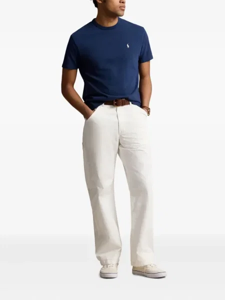 Кожени чорапи Polo Ralph Lauren с отворена пета с пейсли десен бяло