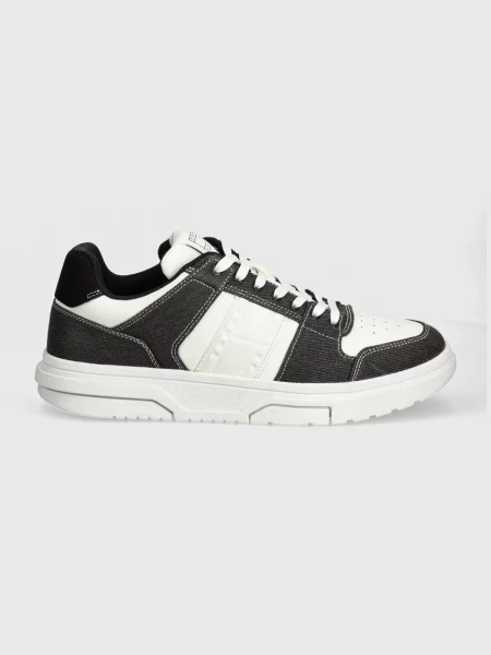 Trampki Tommy Jeans sznurowane czarne
