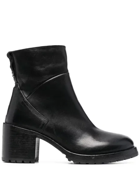 Cizme scurte Moma din piele negru