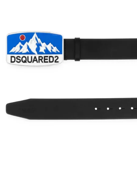 Curea Dsquared2 cu imagine negru