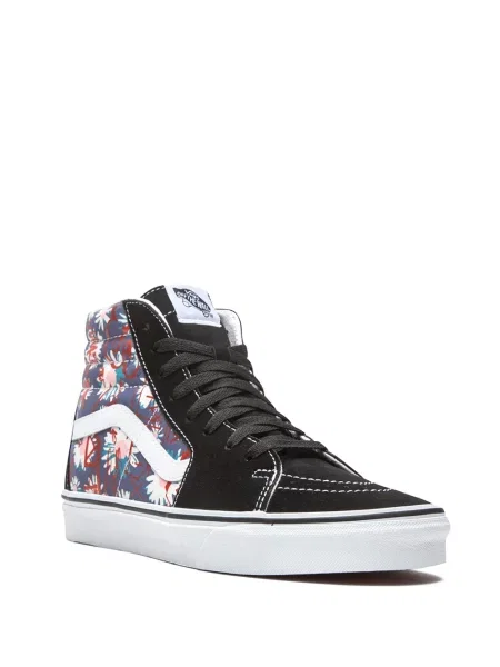 Gėlėtos sportbačiai Vans SK8 Hi juoda