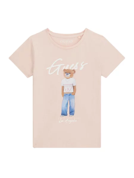 Guess Футболка Regular Fit рожевий