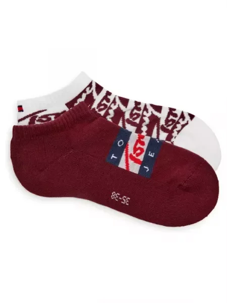 Tommy Jeans Șosete bordo
