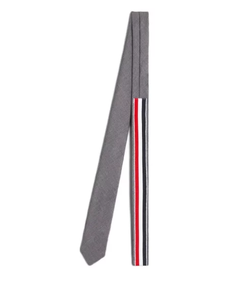 Krawat dziecięcy Thom Browne szary