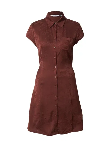 & Other Stories Rochie tip bluză castaniu