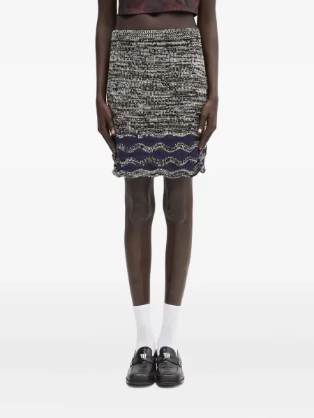 Fustă Wales Bonner tricotate albastru