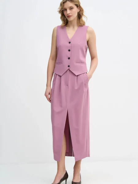 Спідниця Sisley maxi олівець рожевий