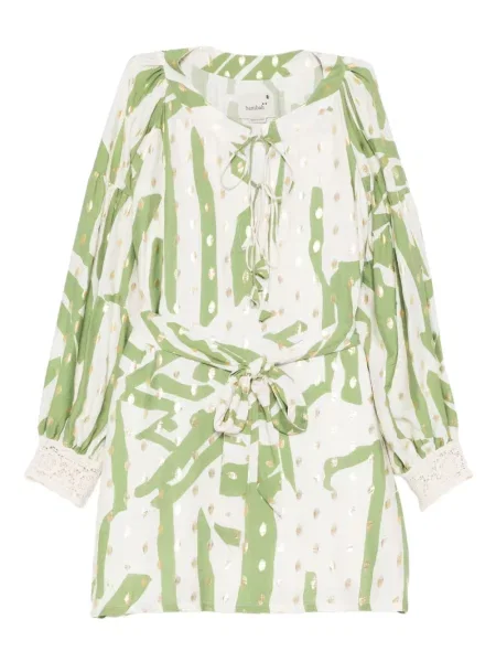 Rochie Bambah de costum verde