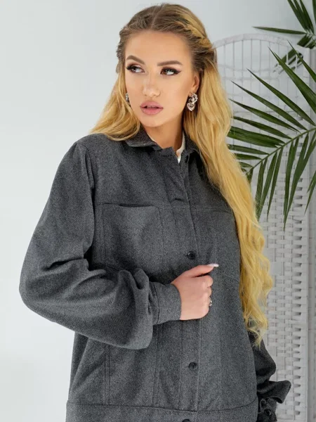 Рубашка Ladylike серая