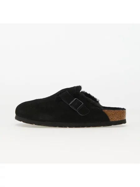 Tenisky Birkenstock z ovčí kůže černé