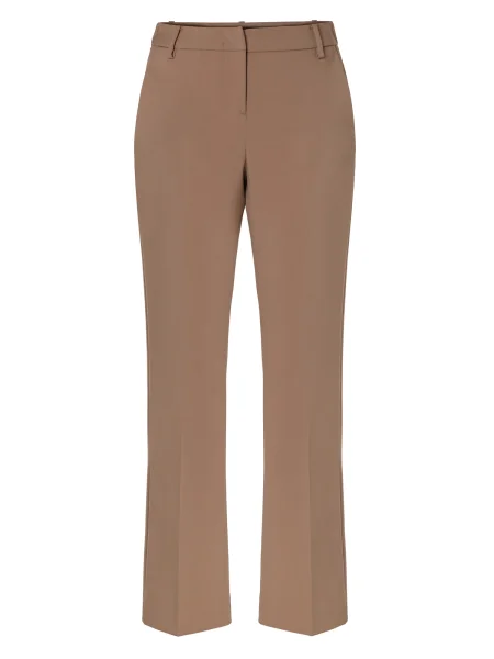 TATUUM Pantaloni cu dungă Laurania cămilă maro