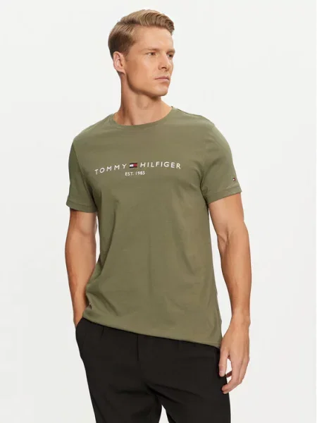 Tommy Hilfiger Tricou Logo verde