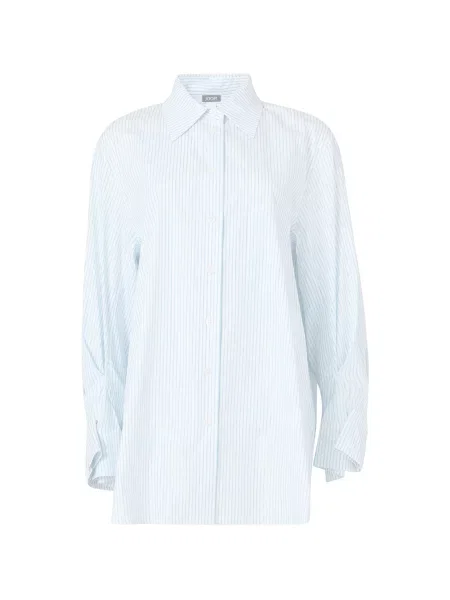 JOOP! Μπλούζα Benice παστέλ / offwhite μπλε