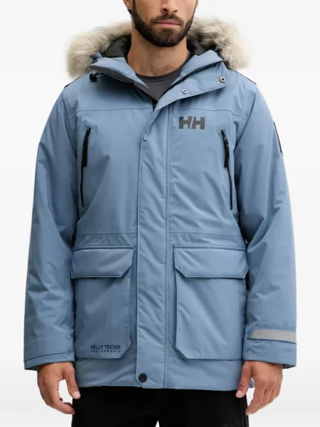 Парка Helly Hansen с качулка синьо
