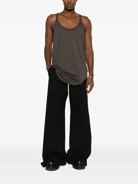 Pantaloni Rick Owens Drkshdw cu cordon negru