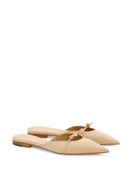 Papuci tip mules Ferragamo cu funde