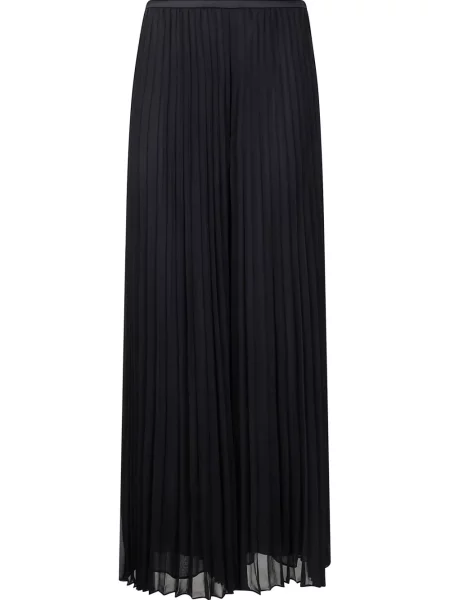 Pantaloni Emporio Armani plisate negru