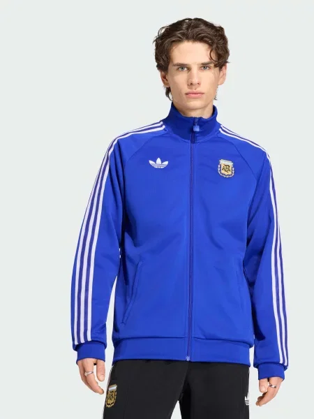 Спортивна кофта adidas перероблений синій