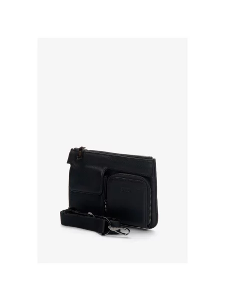 Кожаная сумка Estro черная