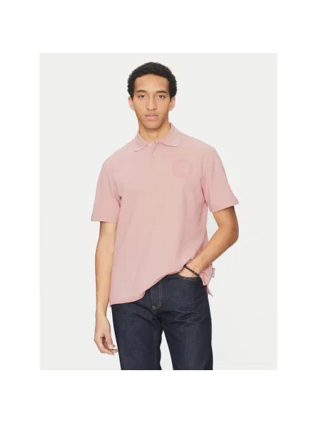Just Cavalli Polo marškinėliai Regular Fit rožinė