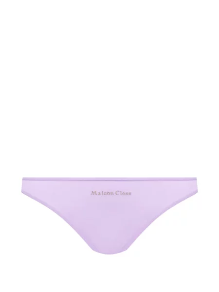 Chiloți briefs Maison Close violet