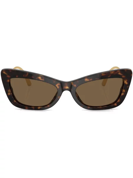 Ochelari de soare Dolce & Gabbana Eyewear de cristal auriu