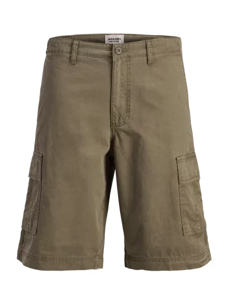 JACK & JONES Cargo nadrágok JPSTCOLE MATTY sötétzöld